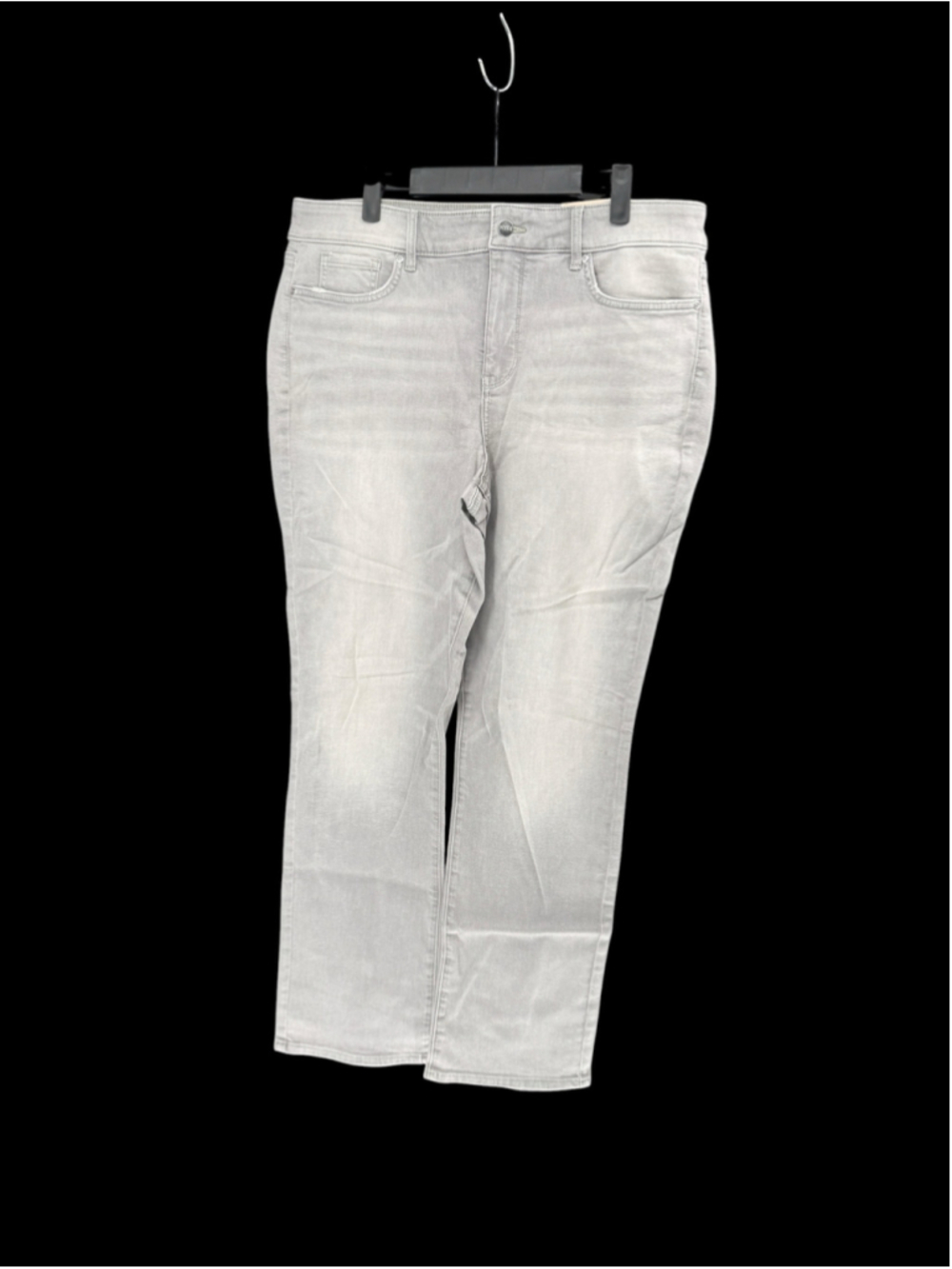 Women's NYDJ Straight Leg Jeans Size 16 Grey